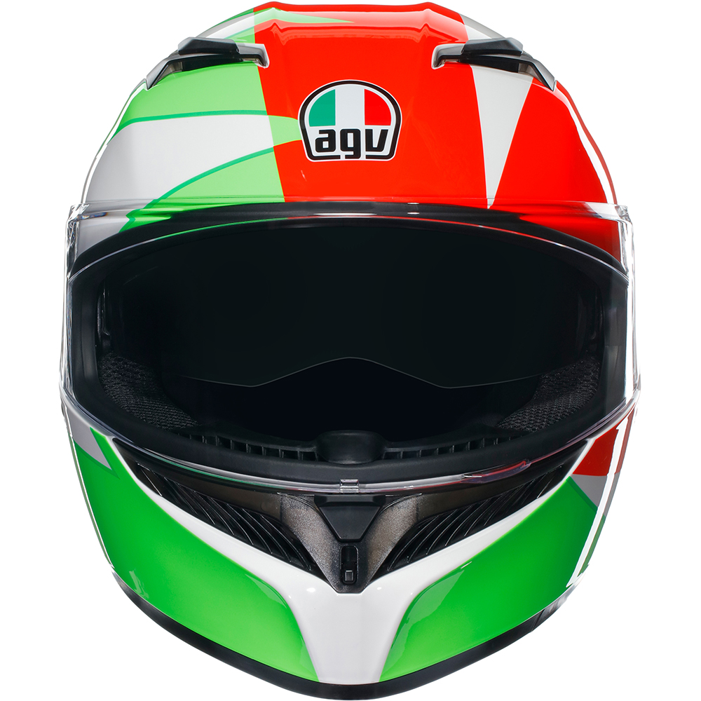 AGV - Casque K3 Rossi Mugello 2018 Vert / Blanc / Rouge