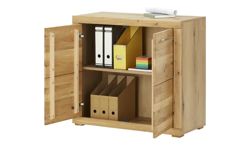 smart Aktenschrank Malmö 91 cm 84 cm Wildeiche, Wildeiche (Nachbildung)