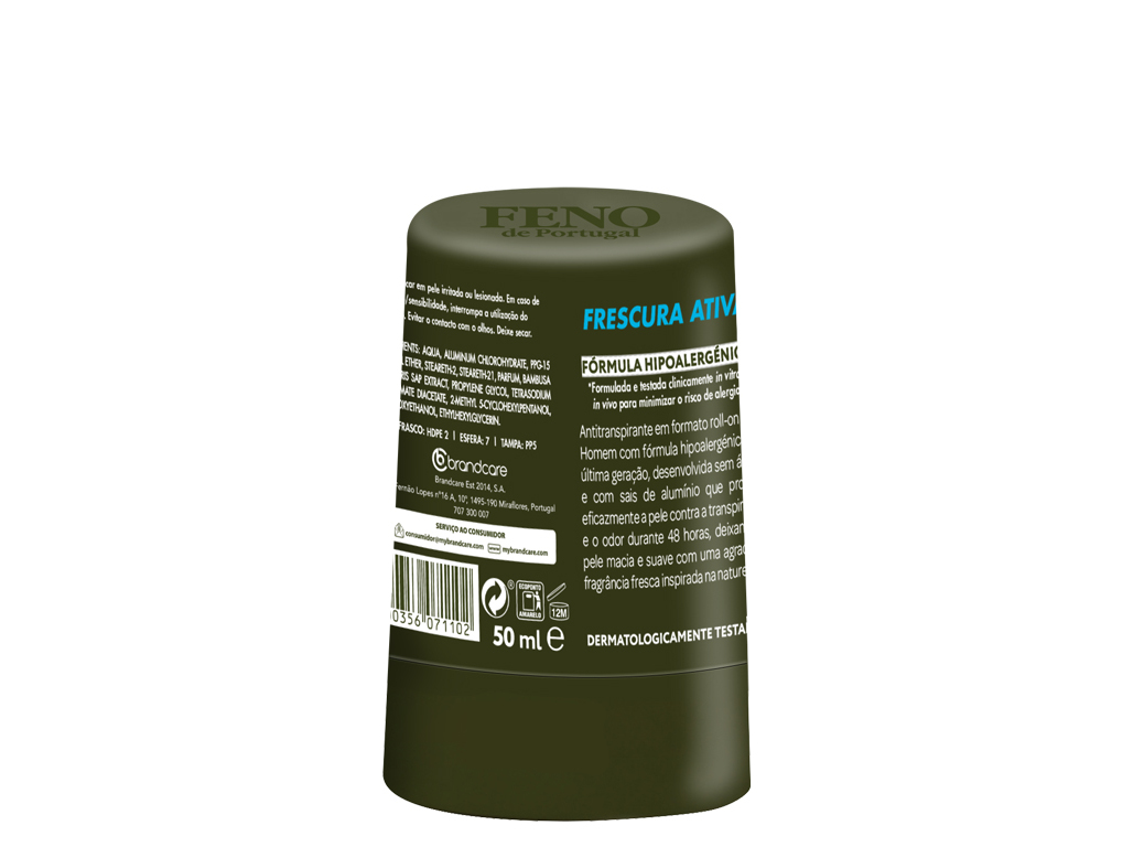 DEO ROLL-ON FENO FRESCURA ATIVA 50ML