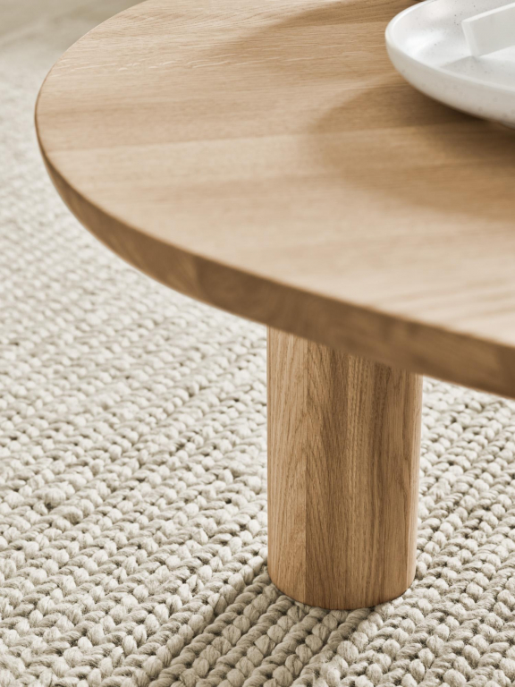 Bolia Latch salontafel large wit geolied eiken