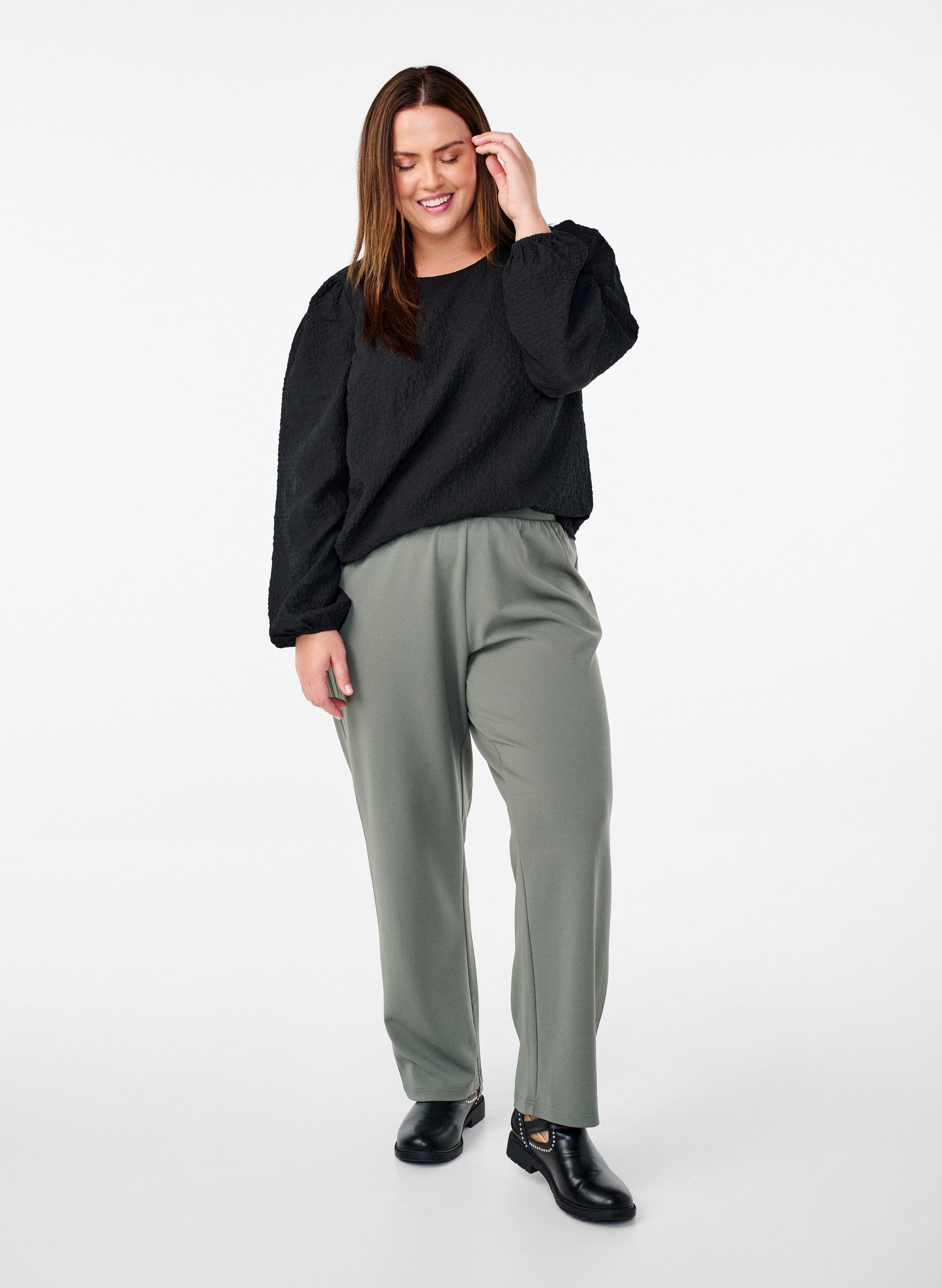 FLASH - Bukser med straight fit