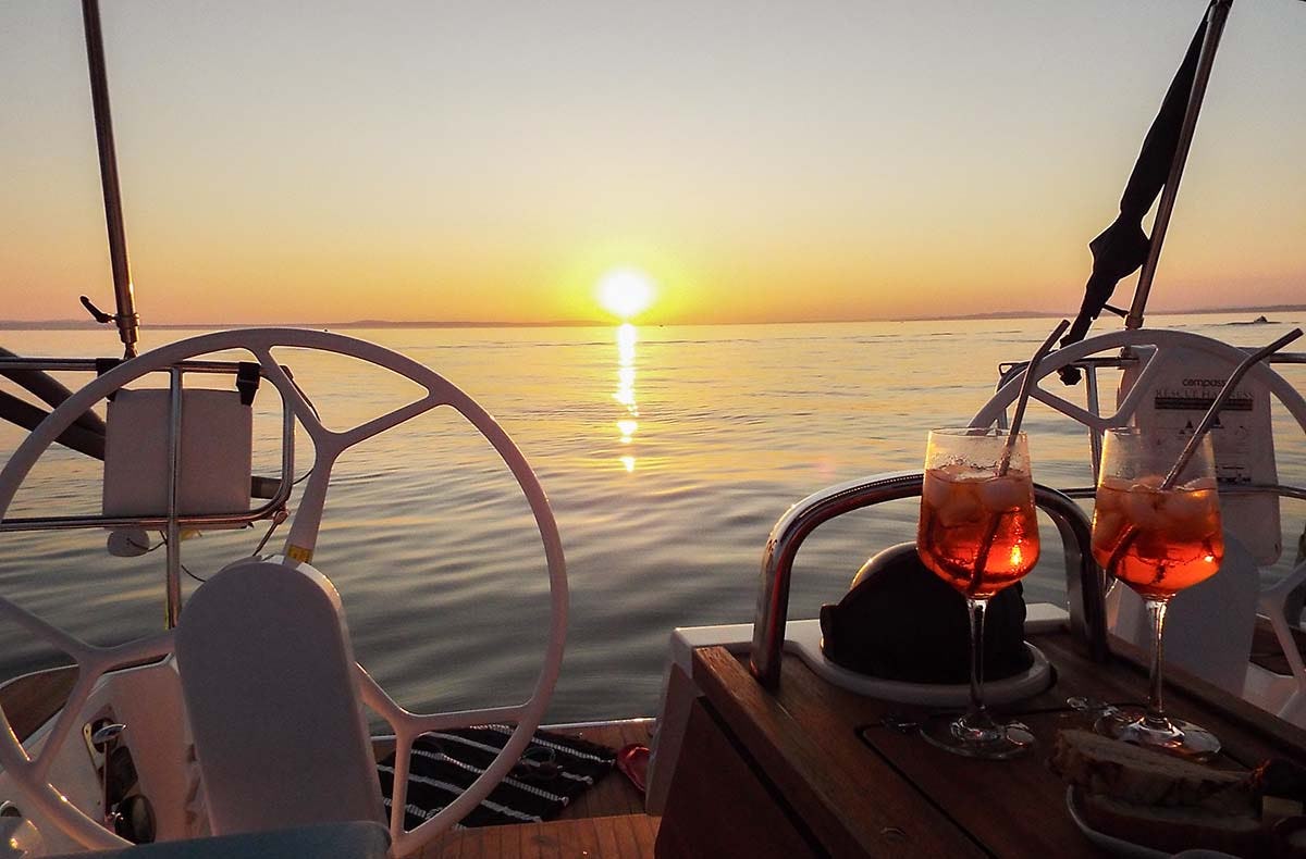 Sunset Sailing für 2 Bodensee