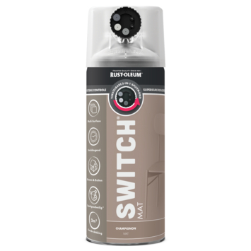 Rust-Oleum Switch spuitlak mat champignon 400 ml