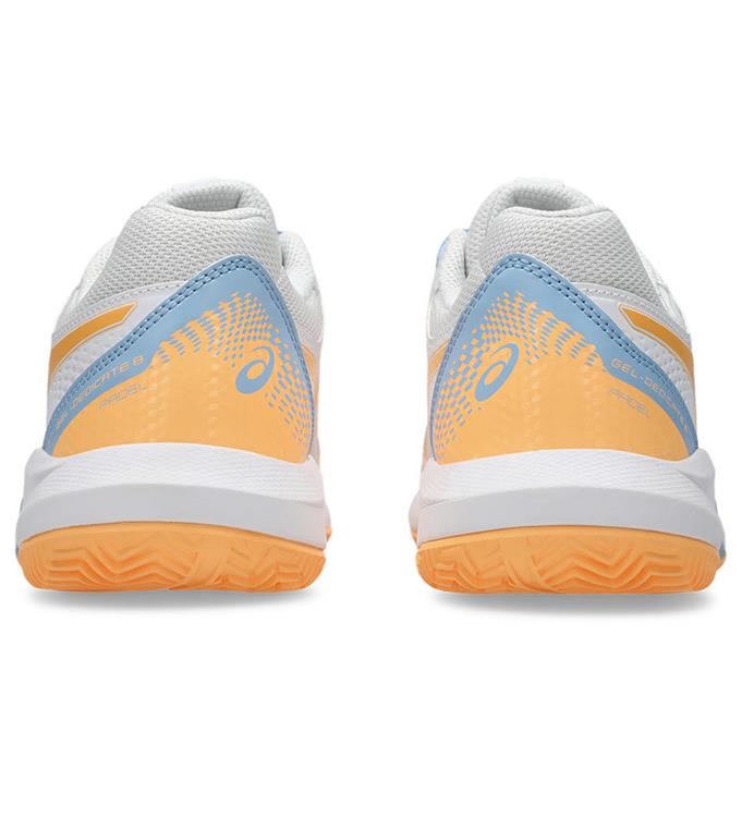 ASICS GEL-DEDICATE 8 PADEL 1042A241-104 WHITE-ORANGE-GLOW