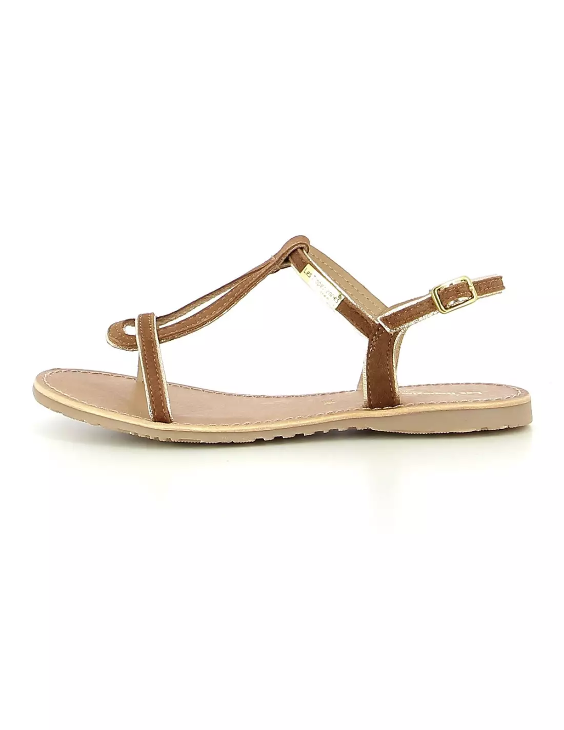 LES TROPEZIENNES DRES HABUCTAN - Sandales & nu-pieds Tan
