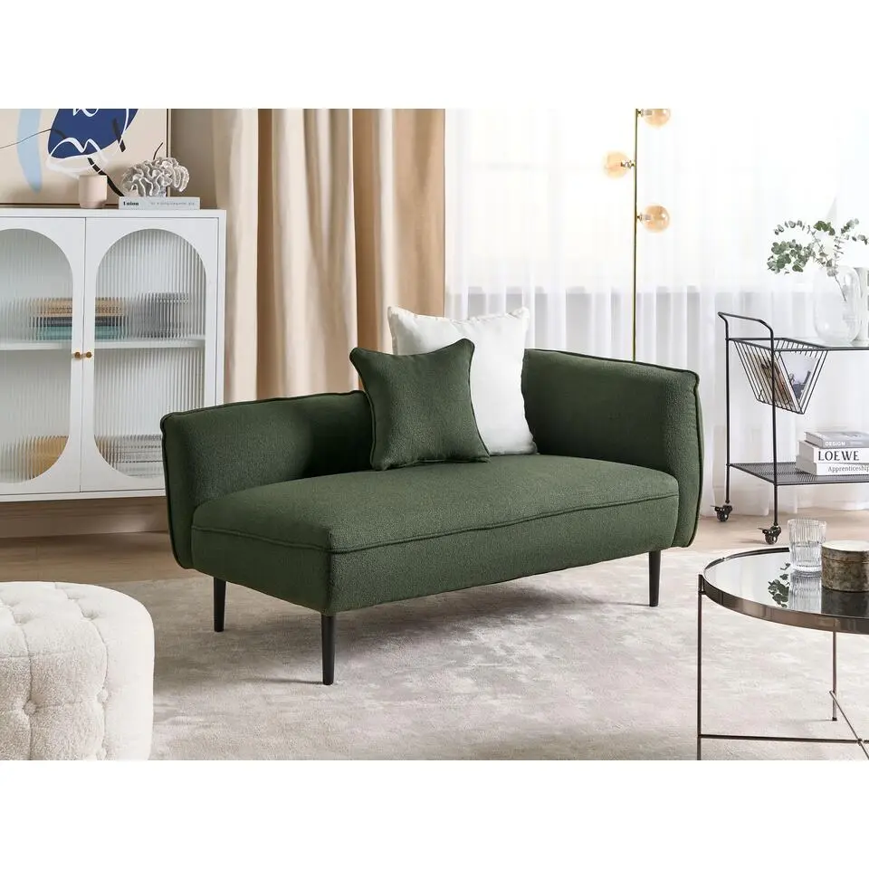 CHEVANNES - Chaise longue - Groen - Polyester