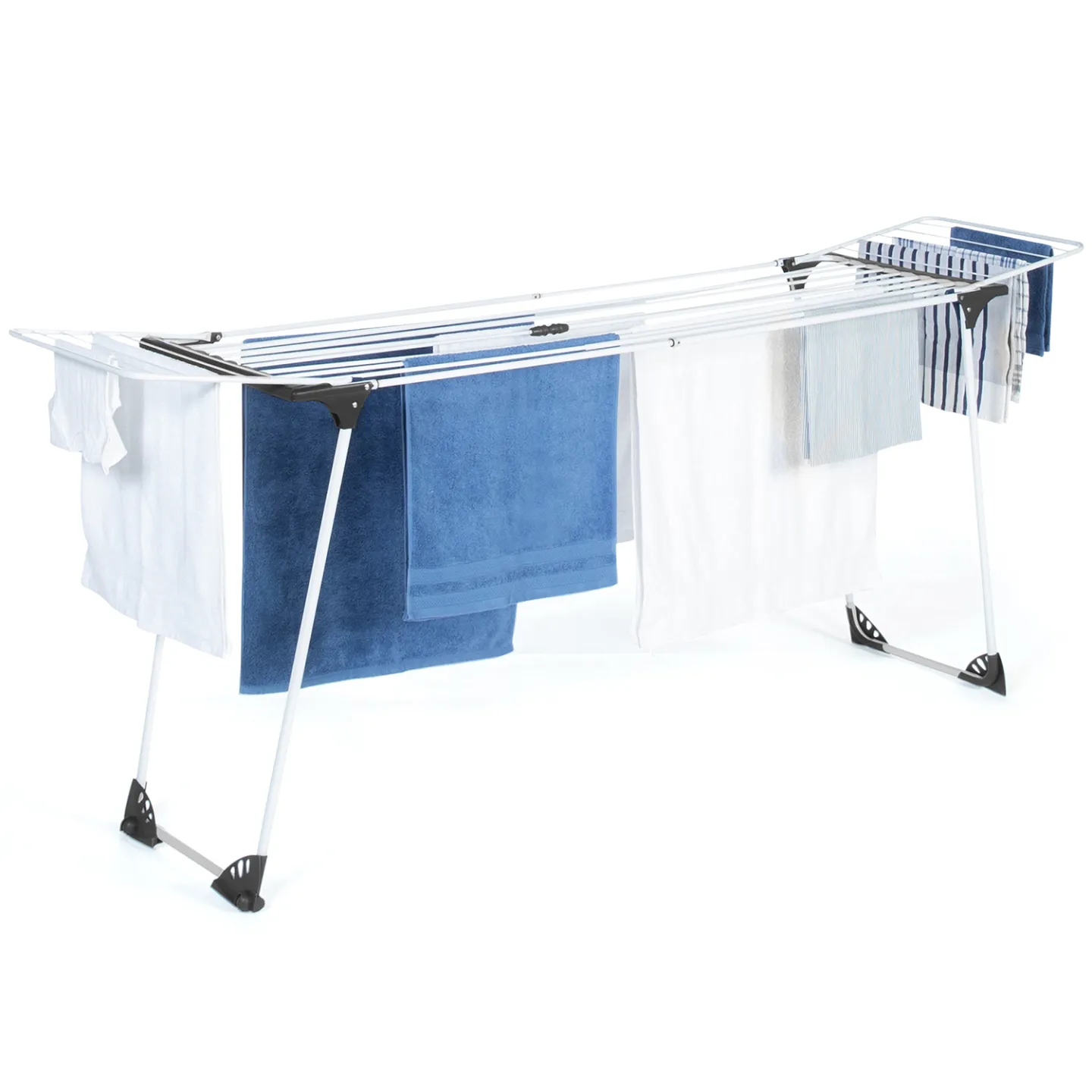 Séchoir à linge horizontal pliable ULTRA capacité 22M blanc