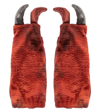 Great Pretenders Udklædning - Kappe -  Grøndasaurus T-Rex - R?d/S