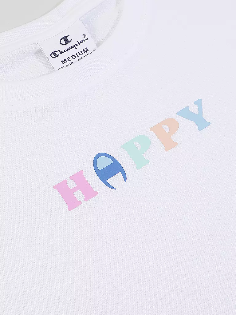 CHAMPION Mädchen T-Shirt weiss