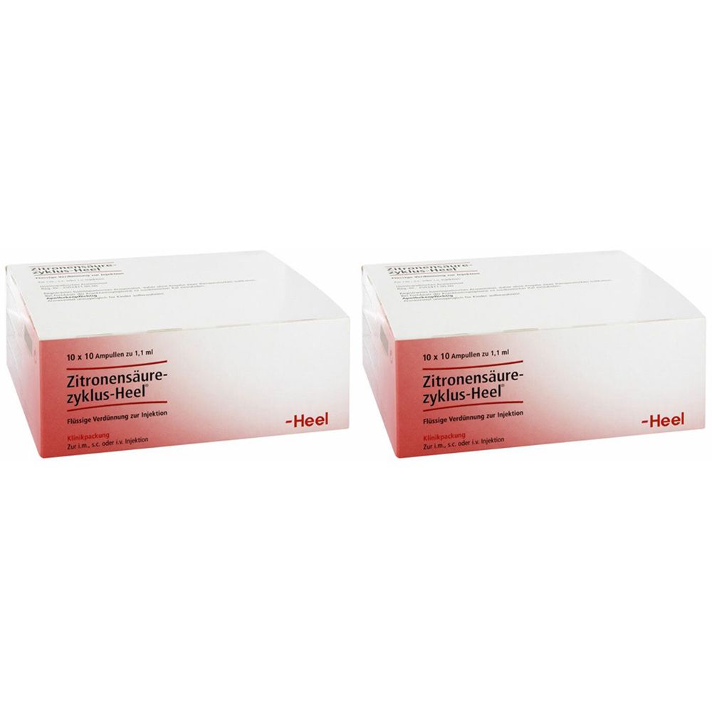 Zitronensäurezyklus-Heel® Ampullen