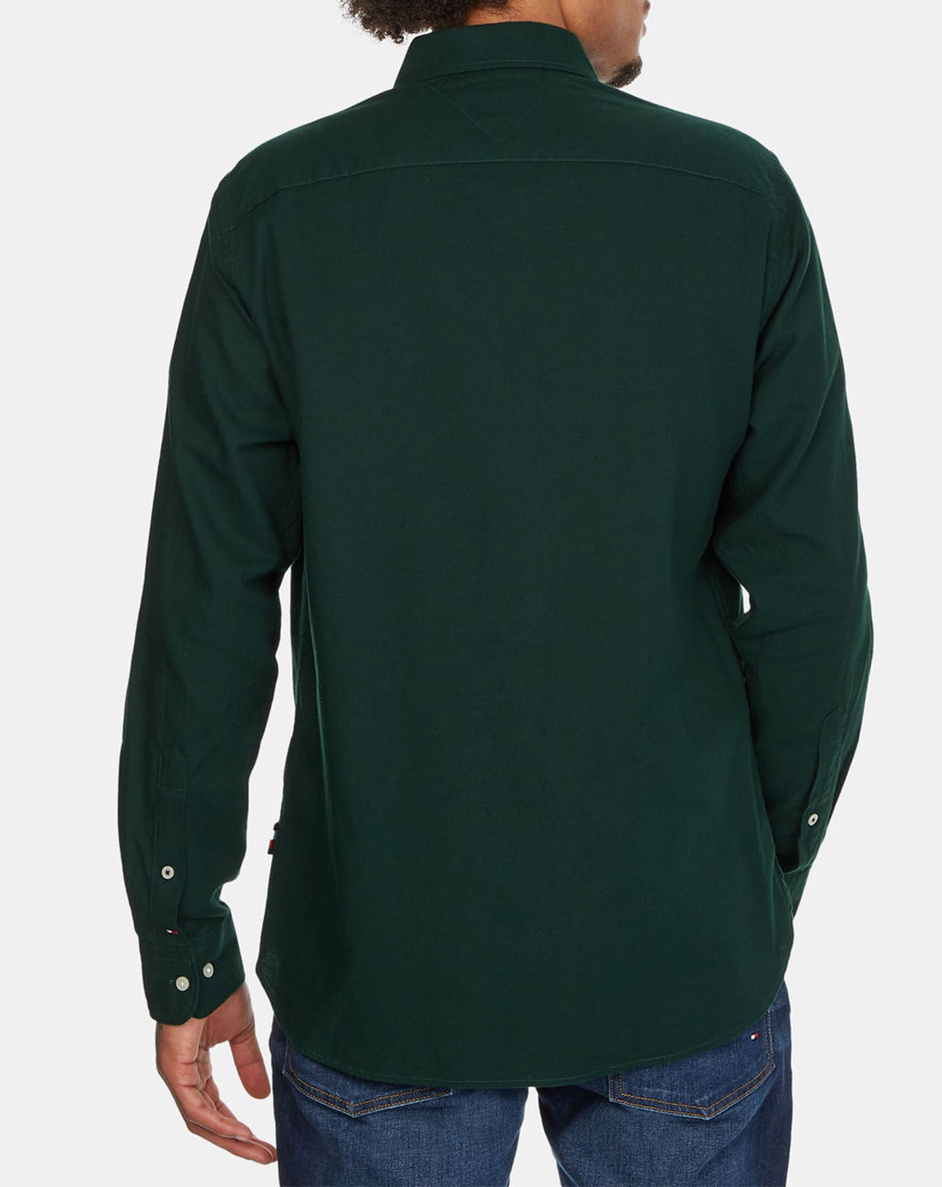 Tommy Hilfiger Chemise regular Monogram vert bouteille