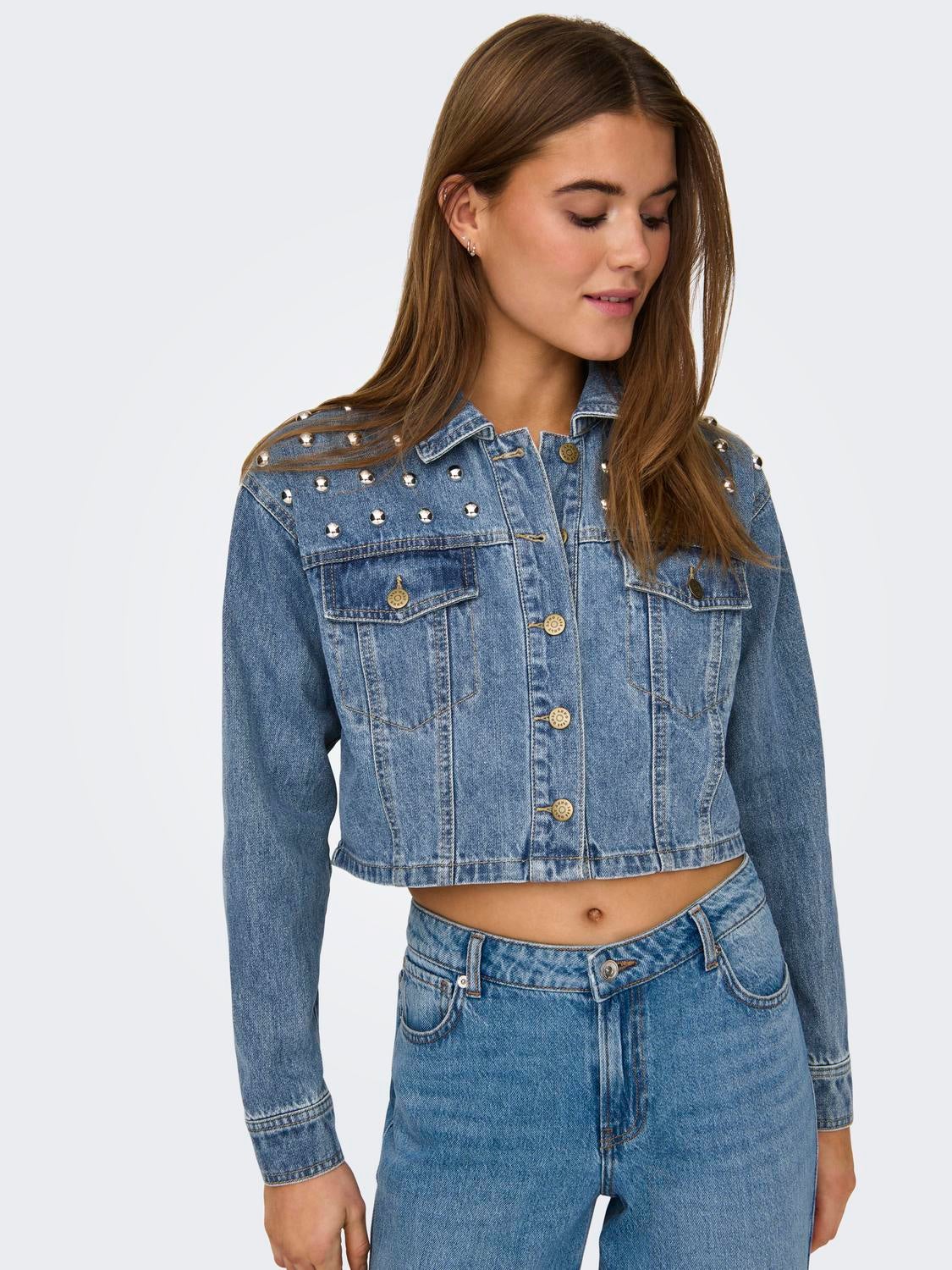 ONLZENDAYA Jeansjacke Medium Blue Denim