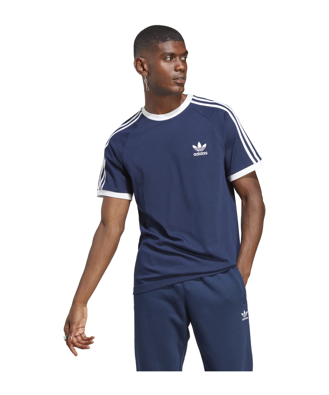 adidas Originals Adicolor Classics 3-Stripes Tee Blue