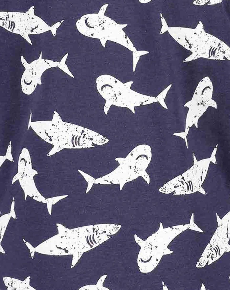 T-Shirt THE SEA 2-teilig in nachtblau