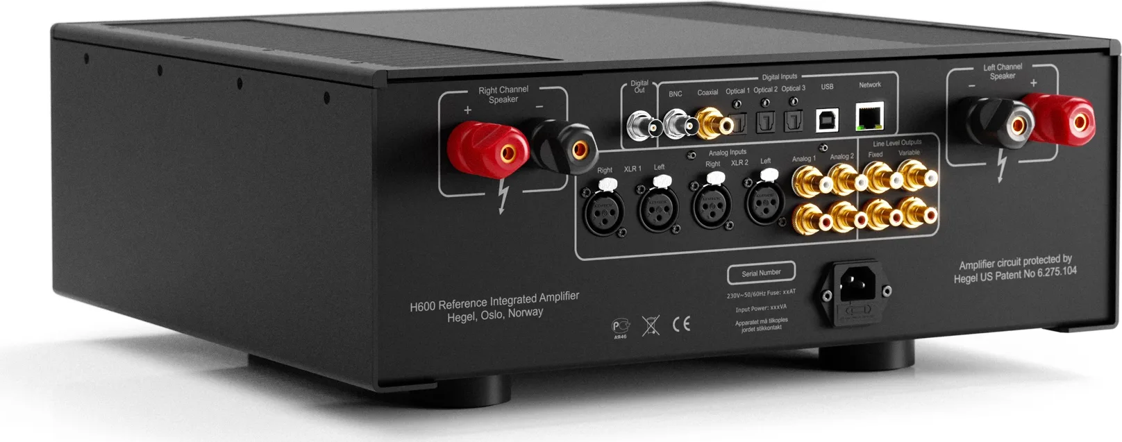 Hegel H600 Amplis hi-fi stéréo