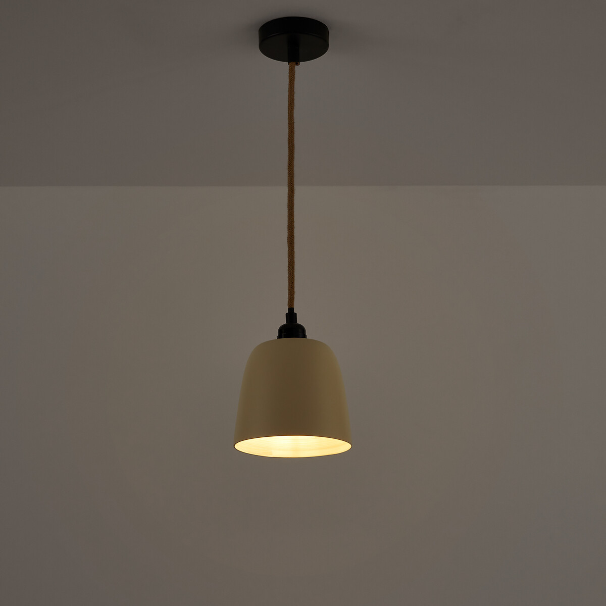 LA REDOUTE INTERIEURS<br>Candeeiro suspenso em bambu colorido Ø15 cm, Bineta