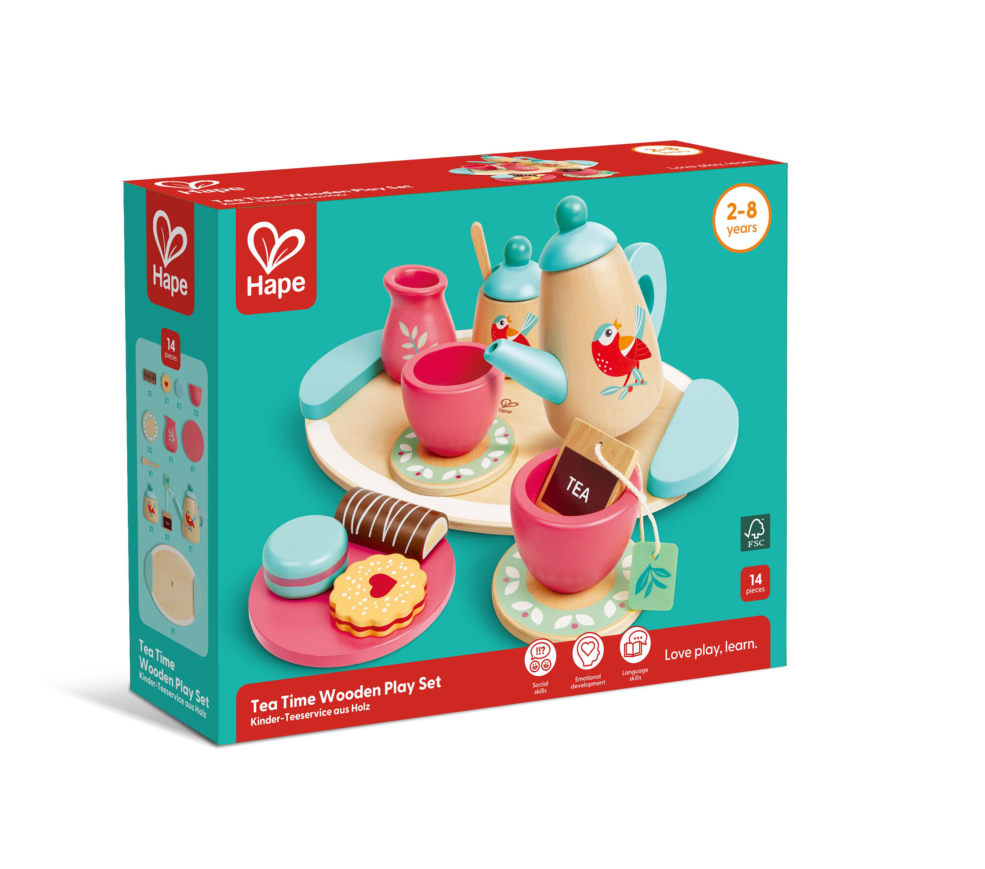 Hape Kinder-Teeservice aus Holz