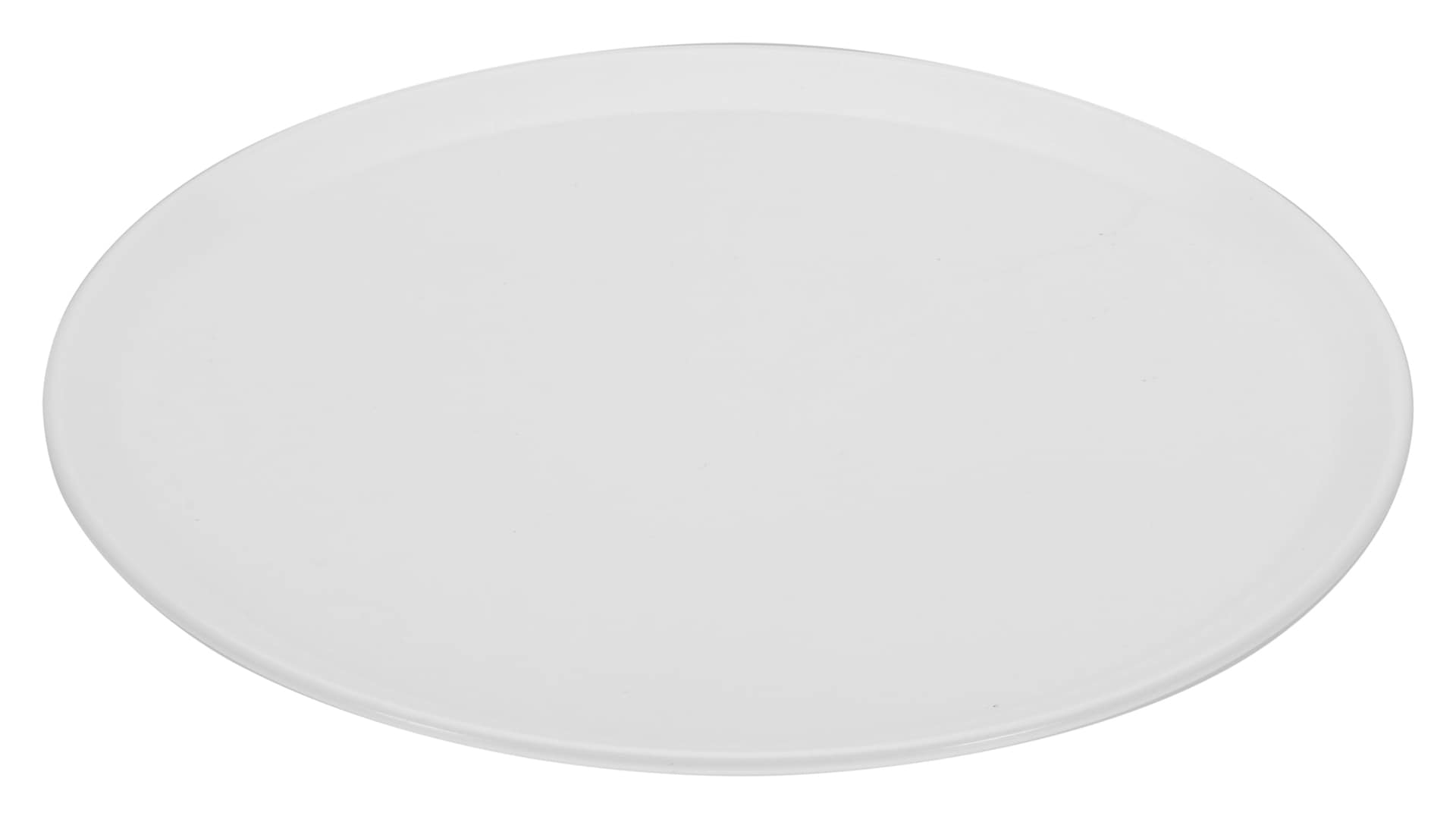 CreaTable Pizzateller XL MANHATTAN 6er Set 33 cm weiß
