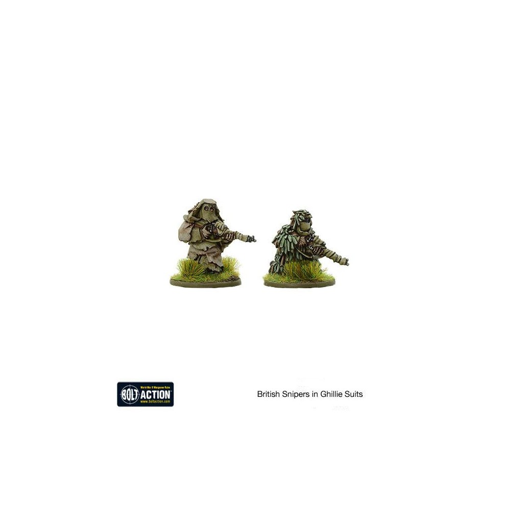 Bolt Action - British Snipers in Ghillie Suits