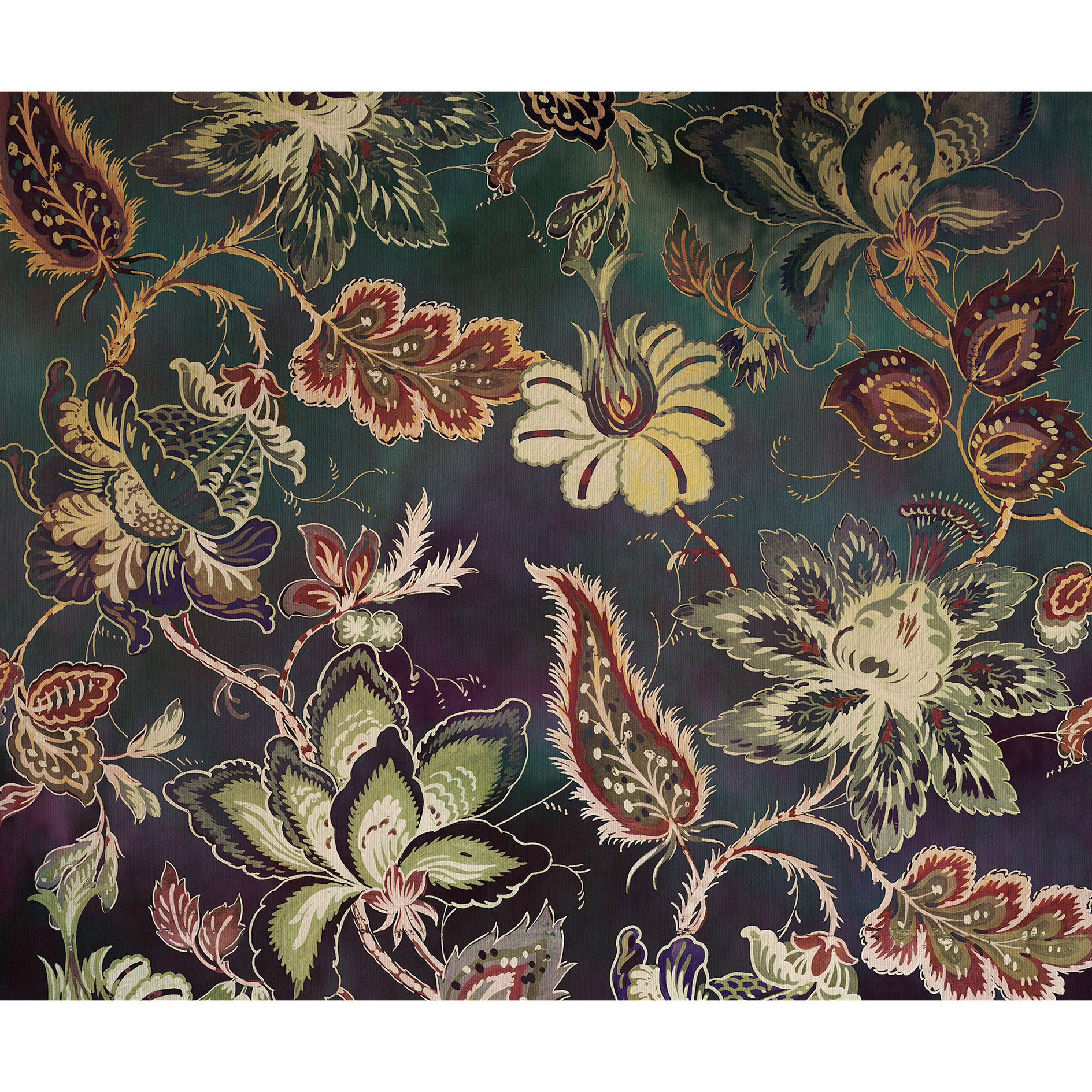 Vlies-Fototapete MOONSHADOW BLOSSOM - 300x250 cm