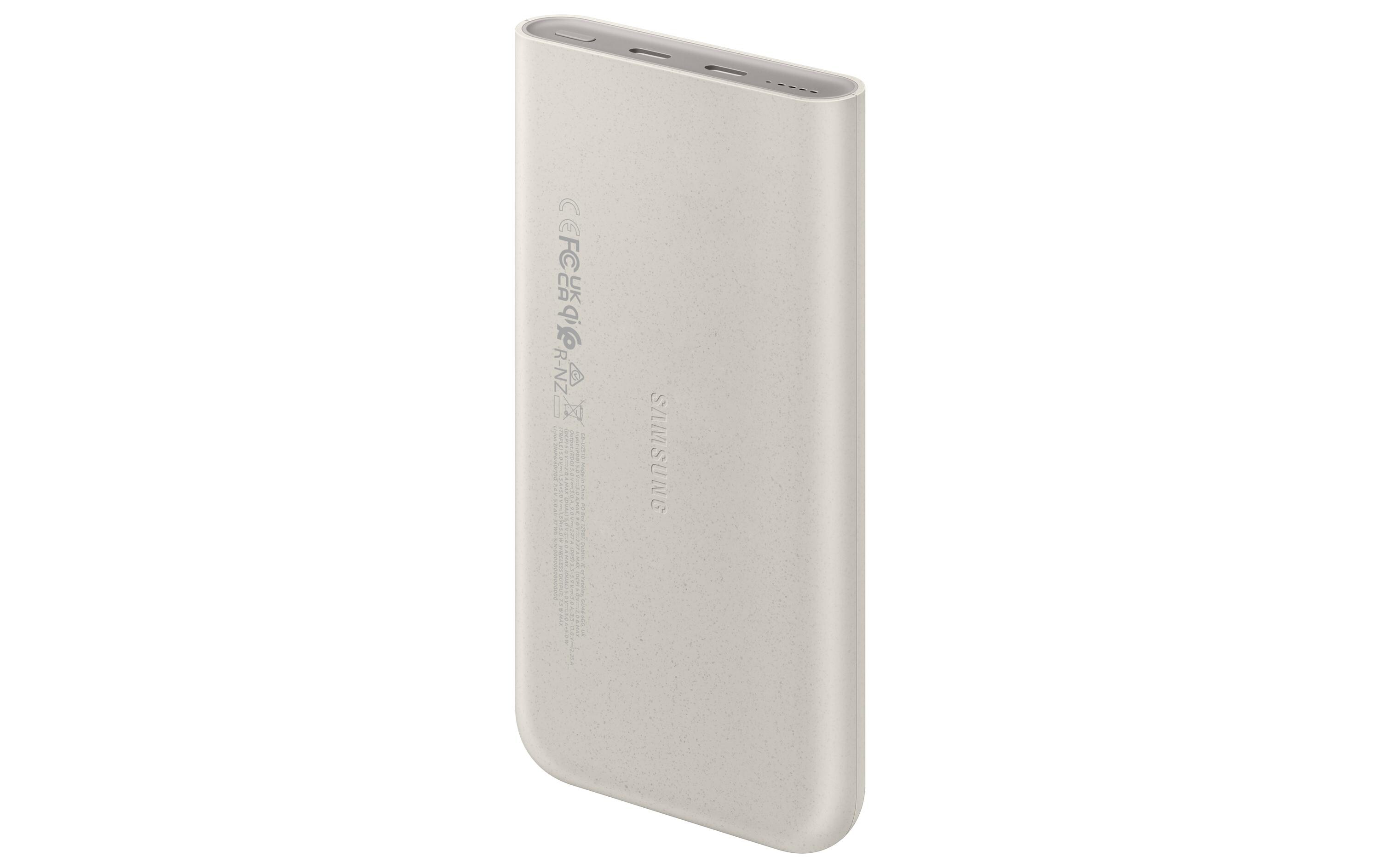 Powerbank EB-U2510XUEGEU 25 W 10000 mAhSamsung EB-U2510XUEGEU Powerbank 10000 mAh Kabelloses Aufladen Beige