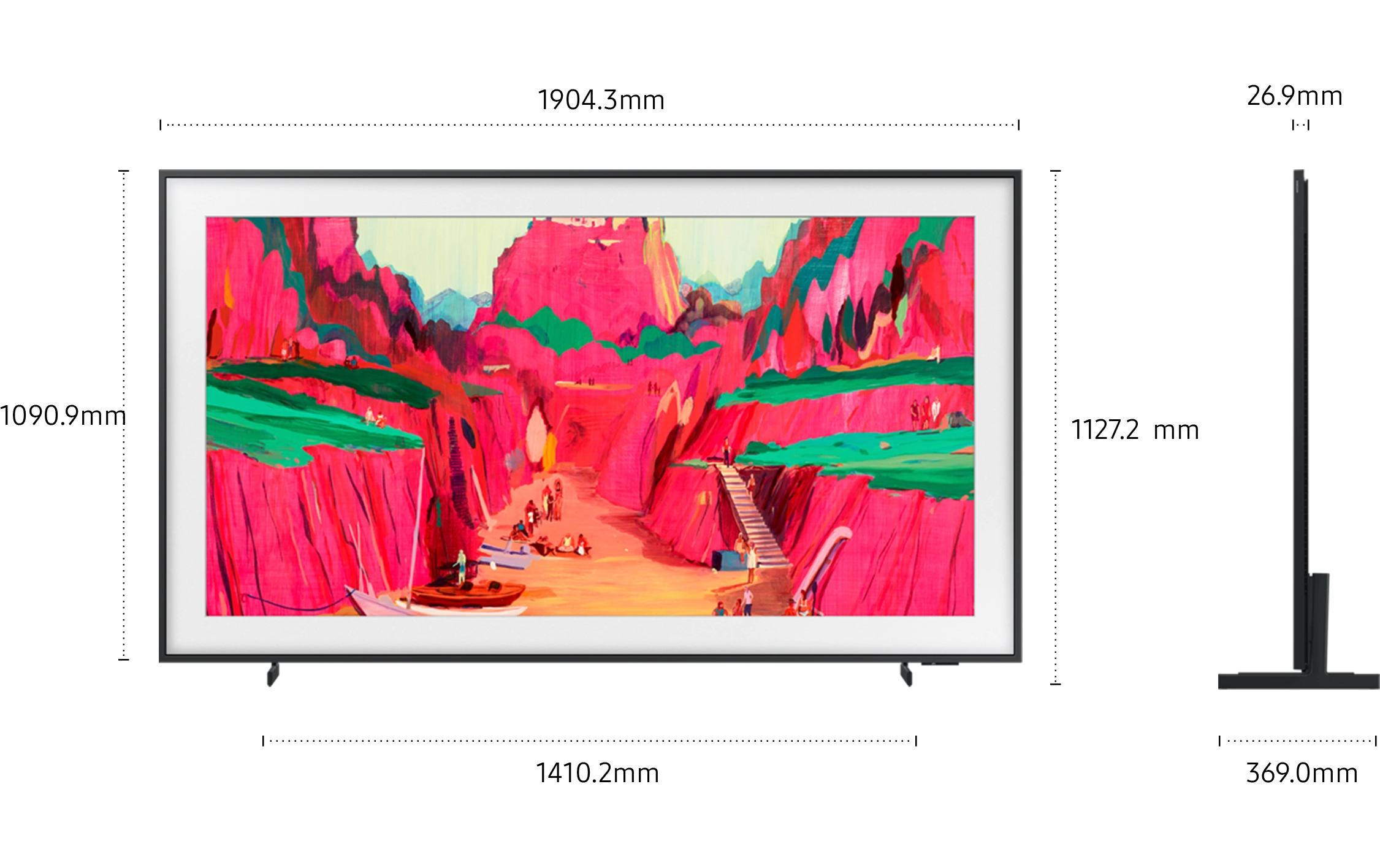TV QE85LS03FW The Frame Pro 4K AI TV – LS03FW 85