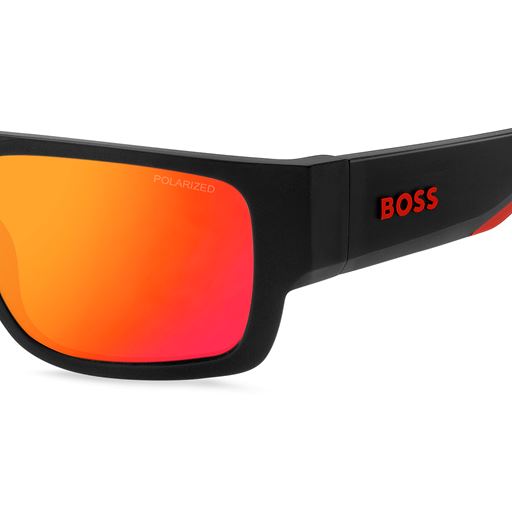 Boss Black Boss 1498/S Solbriller, Sort/Rød