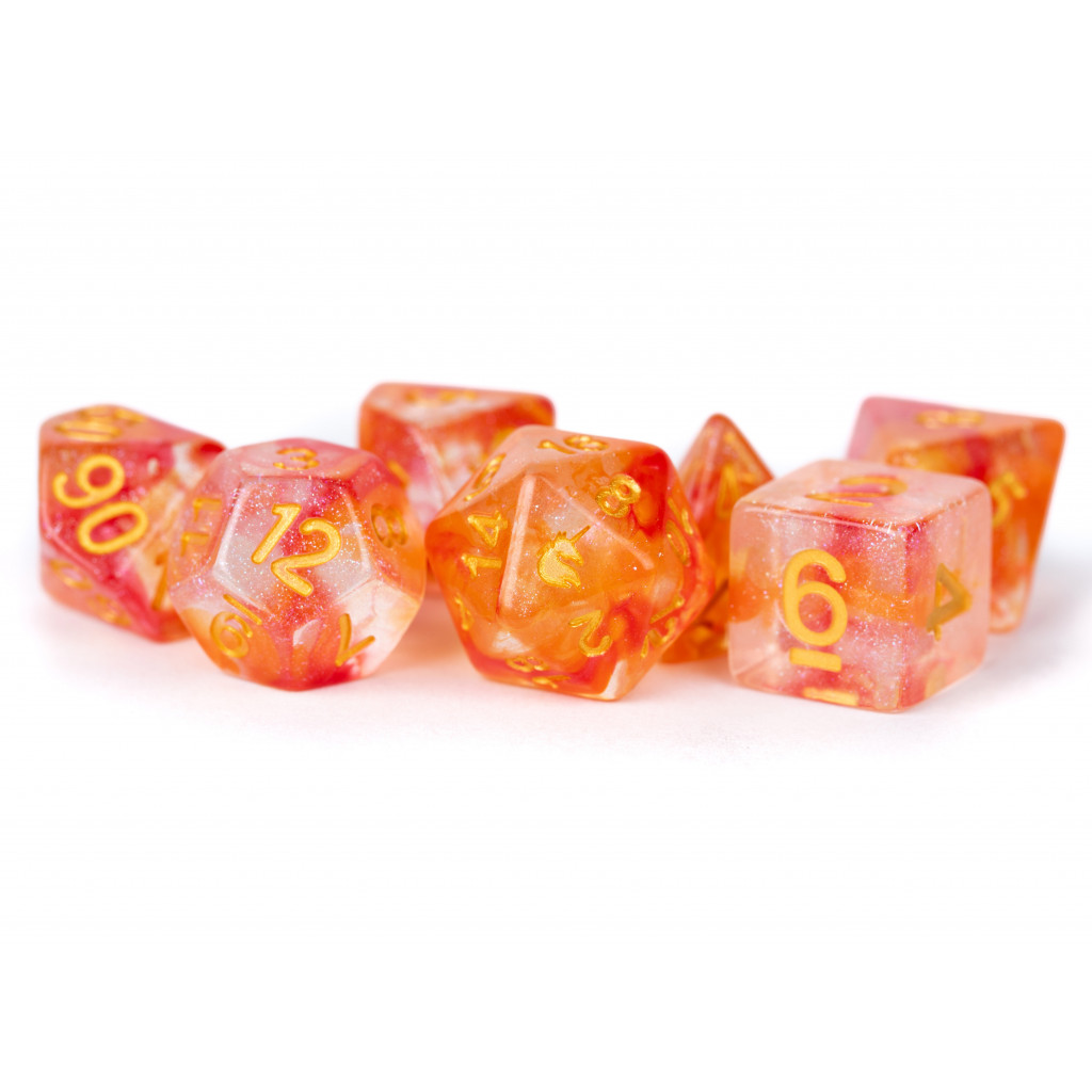 Set de 7 Dés JDR - Licorne