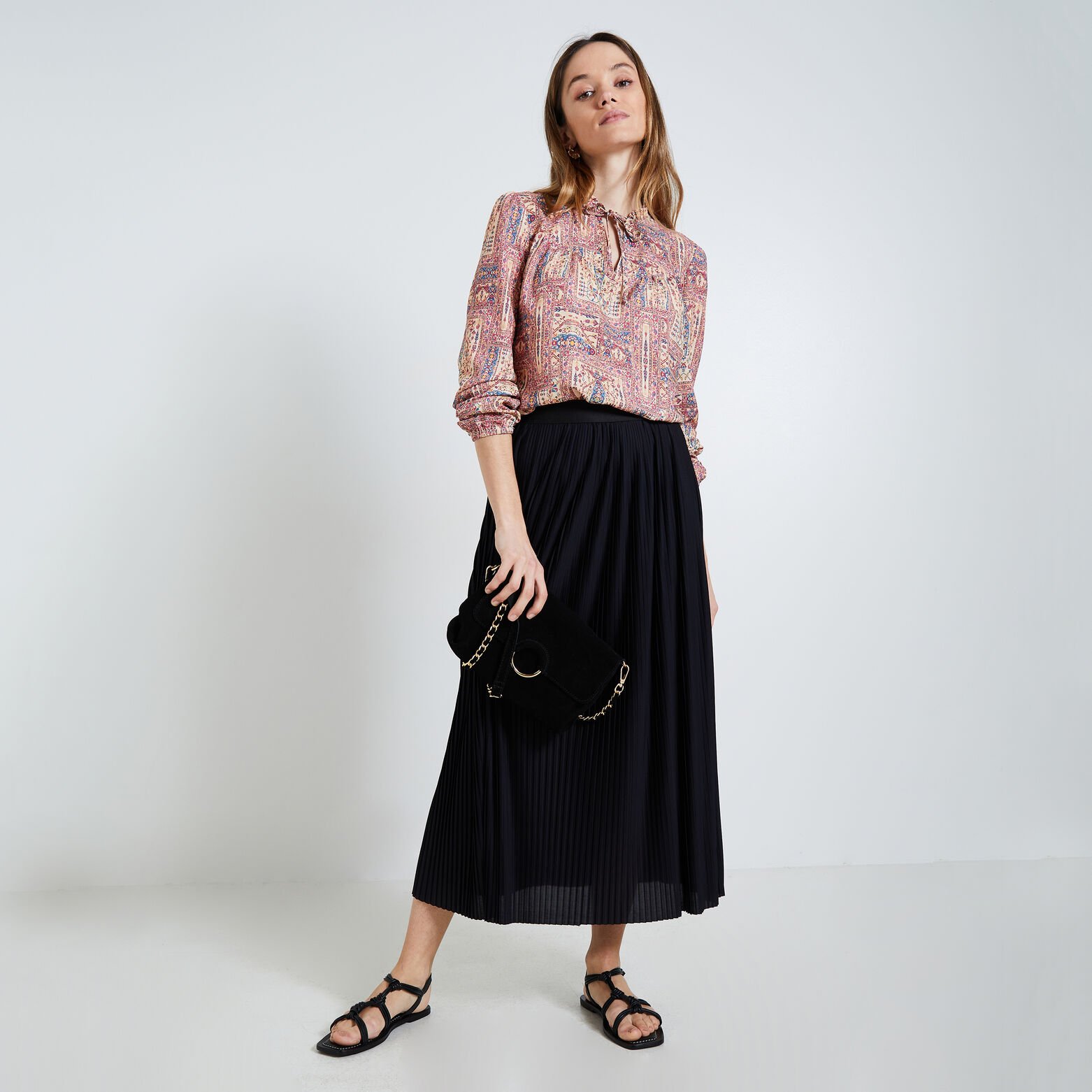 Blouse imprimée femme