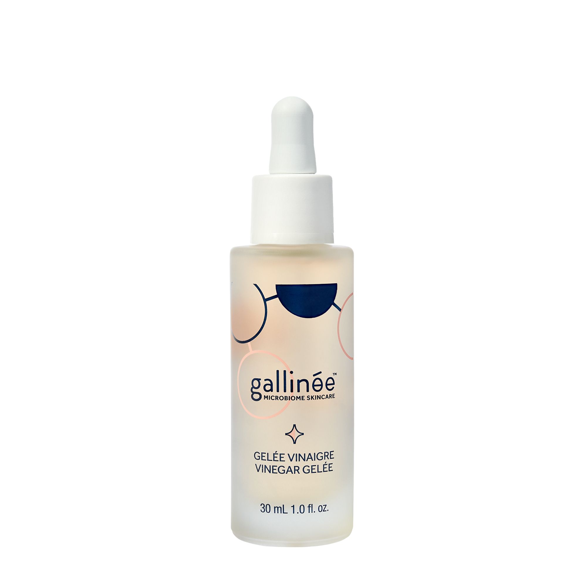 Gallinée Face Vinegar Gelée - reduziert das Erscheinungsbild von Hautunreinheiten und bewahrt den natürlichen pH-Wert der Haut - für zu Akne neigende Haut