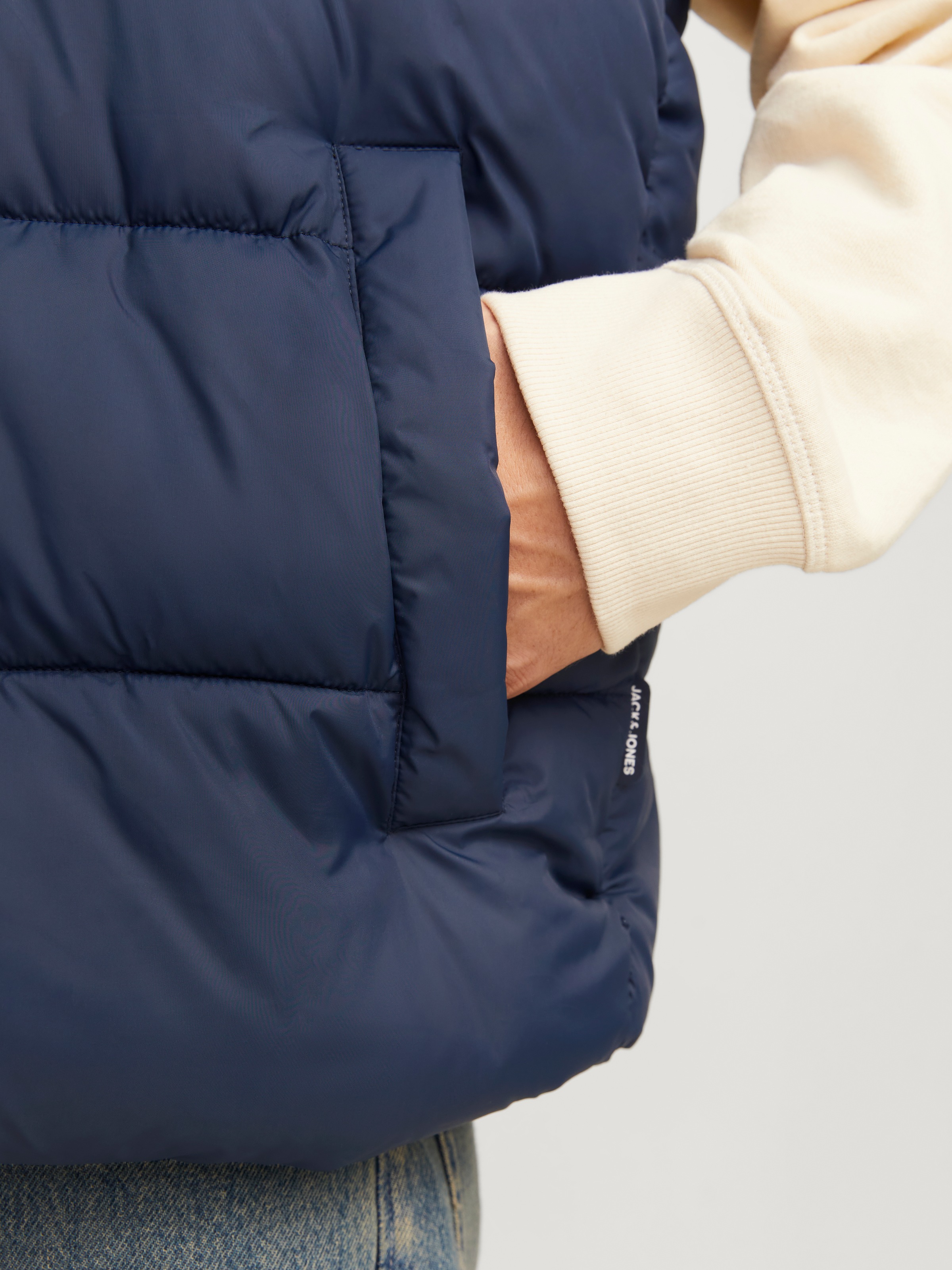 Jack & Jones Steppweste »JJMOON BODYWARMER STAND COLLAR«