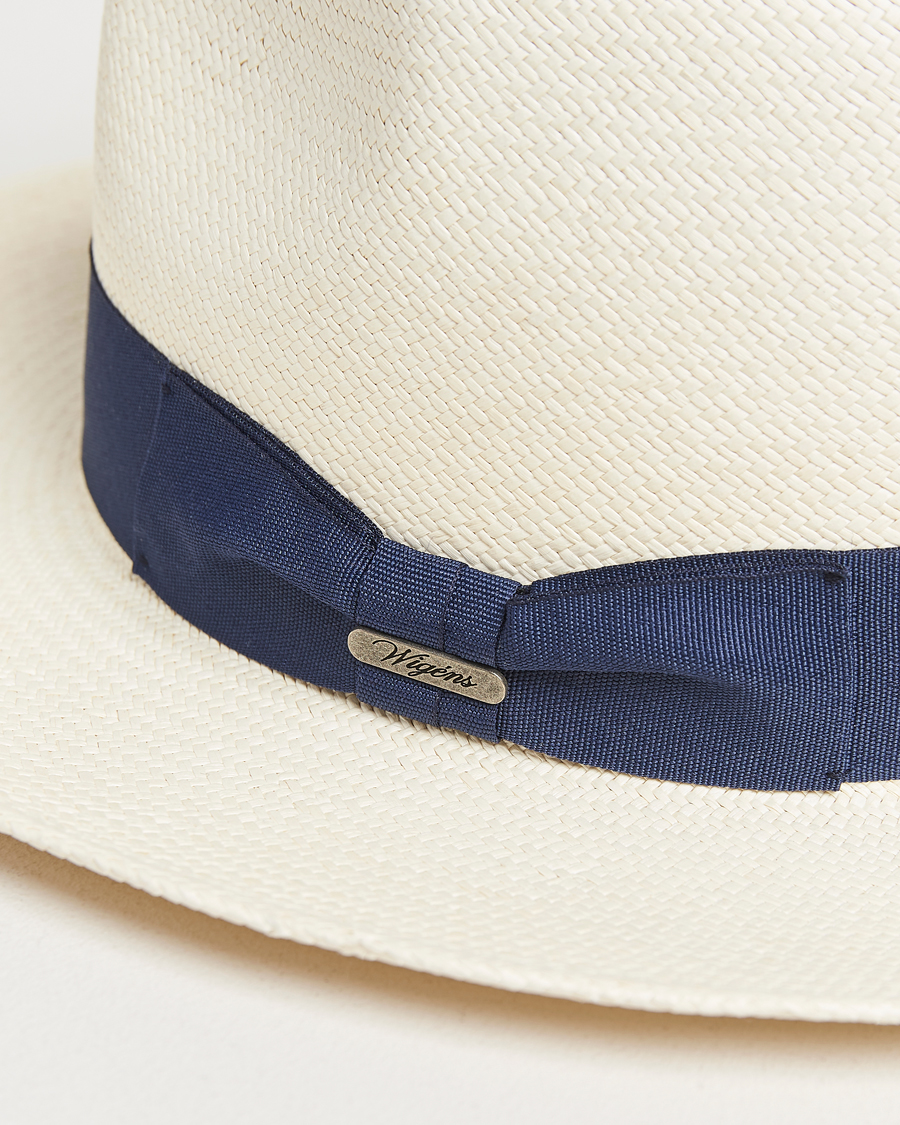 Wigéns Panama Hat White/Navy