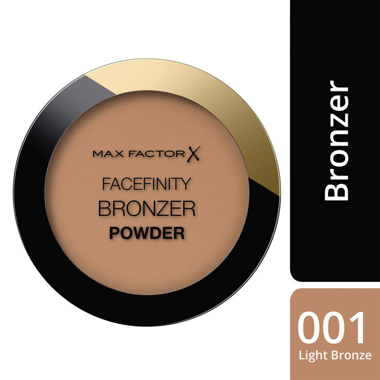 Max Factor Max Factor Facefinity Bronzer Powder, 001 Light Bronze , 10 g