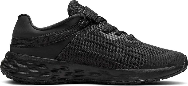 Nike Revolution 6 FlyEase, Sneaker, Zwart/Black-Dk Smoke Grey, 37,5 EU