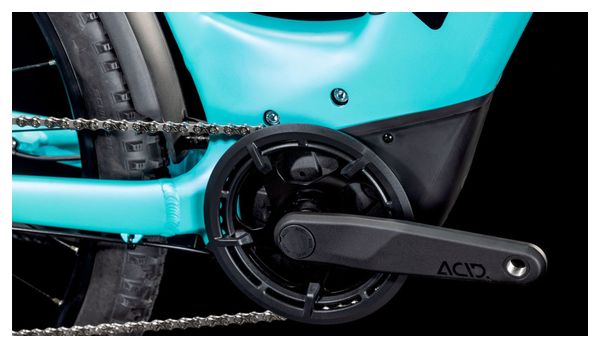 VTC Électrique Cube Nuride Hybrid Performance 500 Allroad Easy Entry Shimano Cues 9V 500 Wh 29'' Bleu Swimming Pool 2025