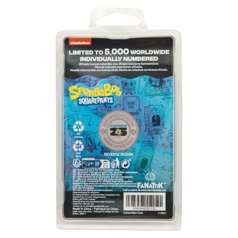 SpongeBob SquarePants 25th Anniversary Coin