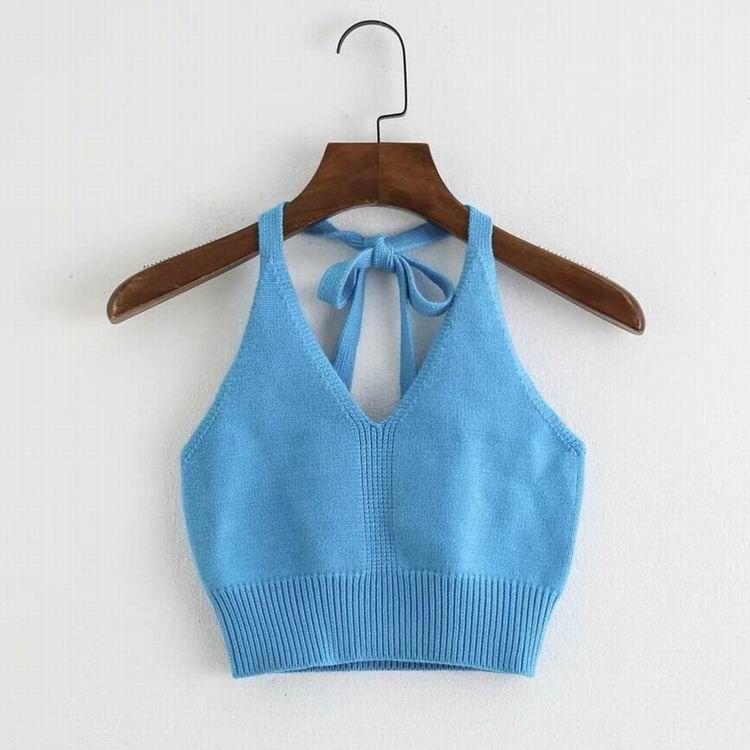 Hollahop - Halter-hals bh-top met strik op de rug