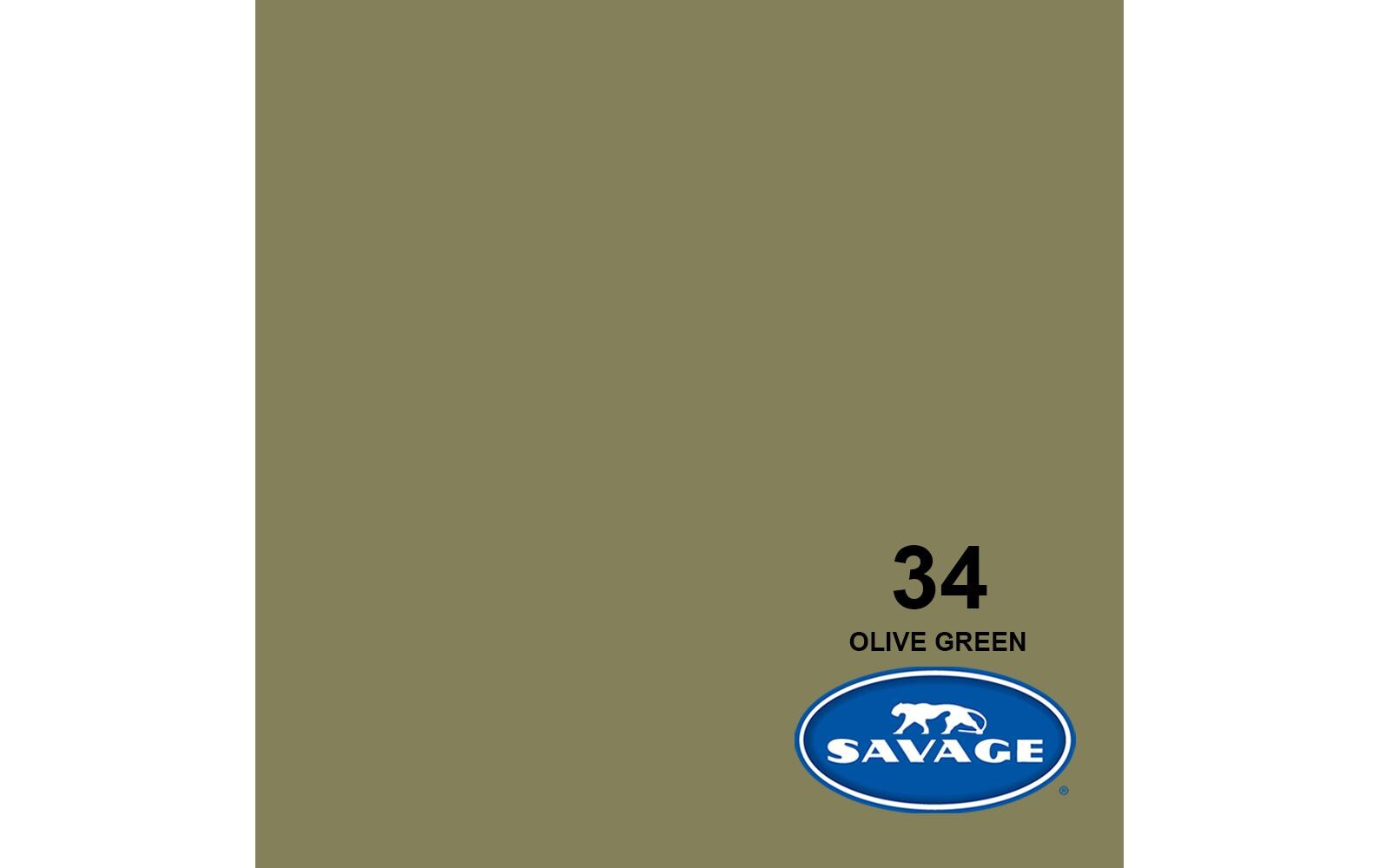Hintergrund Papier 1.35 x 11 m Olive GreenDas Hintergrundpapier von Savage