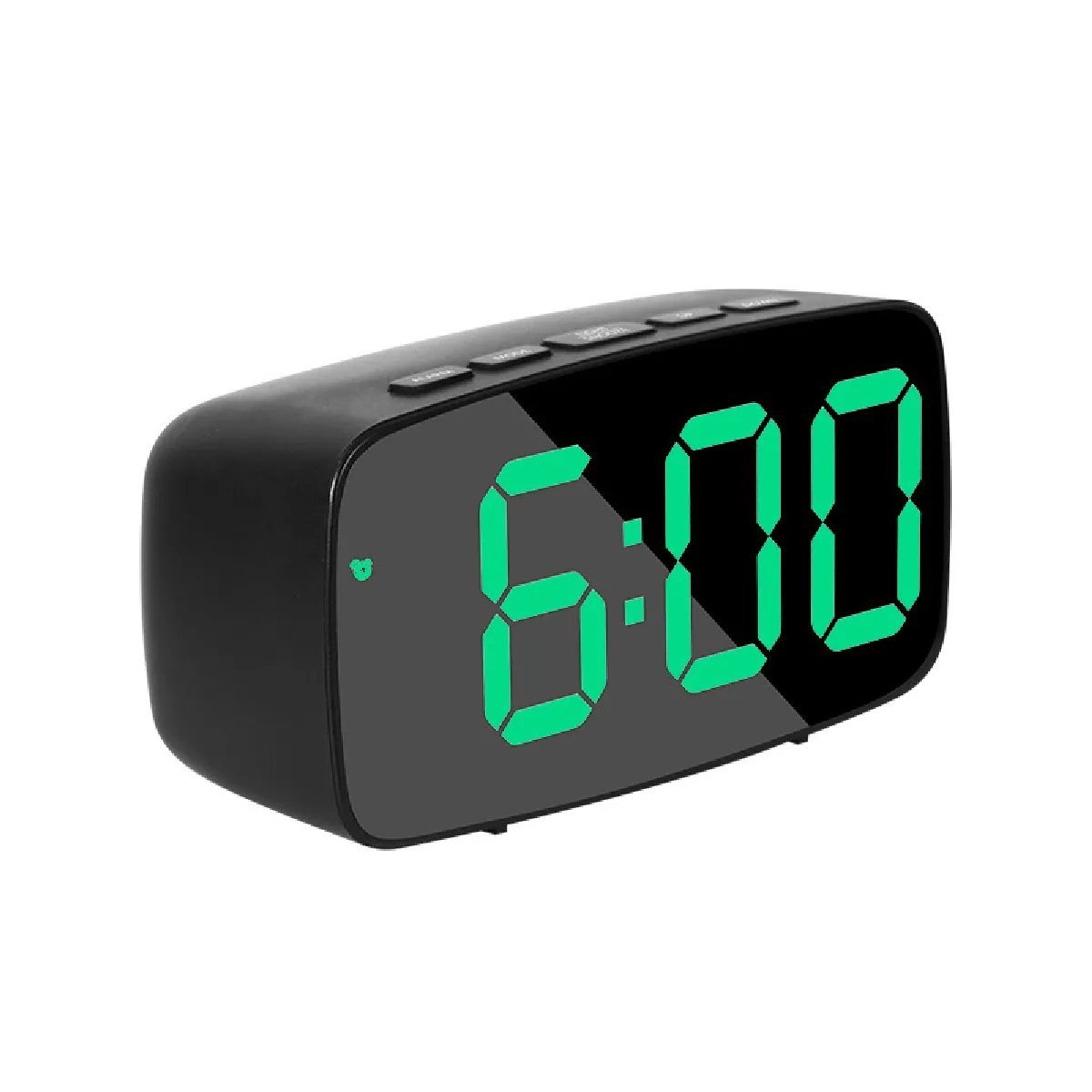 Réveil LED Écran Miroir Vert