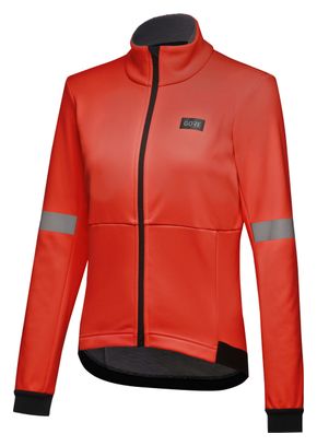Veste Manches Longues Femme Gore Wear Wear Tempest Rouge