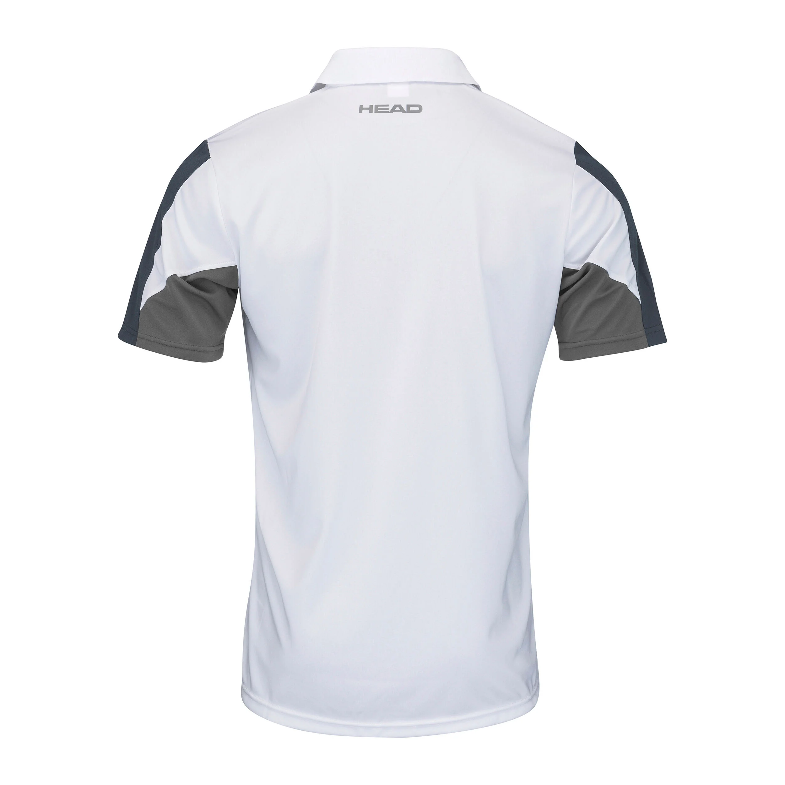 HEAD Club 22 Tech Polo Hommes - Blanc , Bleu Foncé