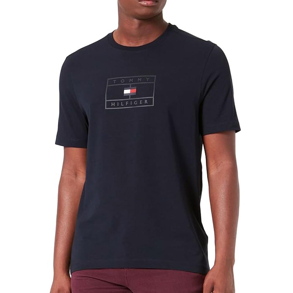 Tommy Hilfiger T-shirt Noir Homme Tommy Hilfiger Graphic