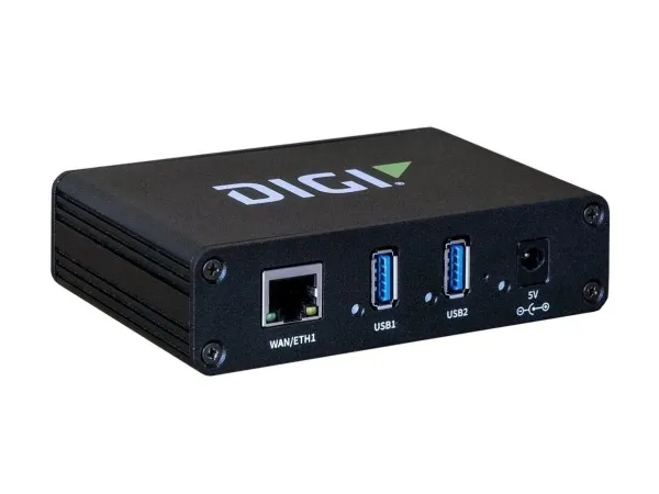 Digi AnywhereUSB 2 Plus - Hub - Administreret - 2 x USB 3.1 Gen 1   1 x 10/100/1000 - desktop, overflademonterbar - Ingen strømforsyning.