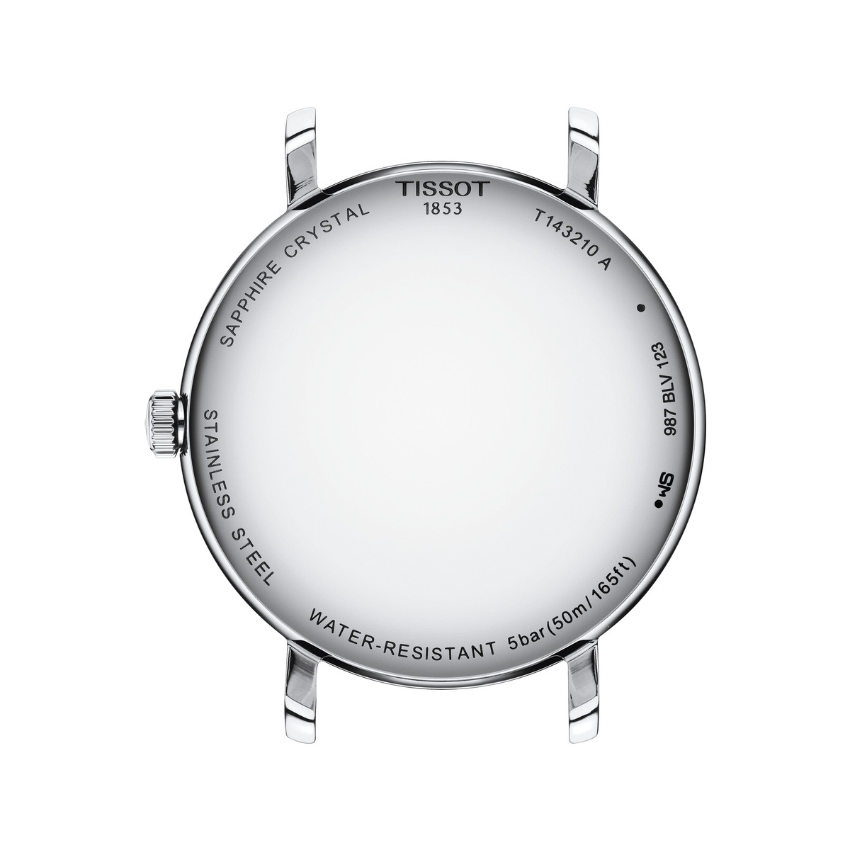 Montre TISSOT T-classic femme bracelet cuir noir