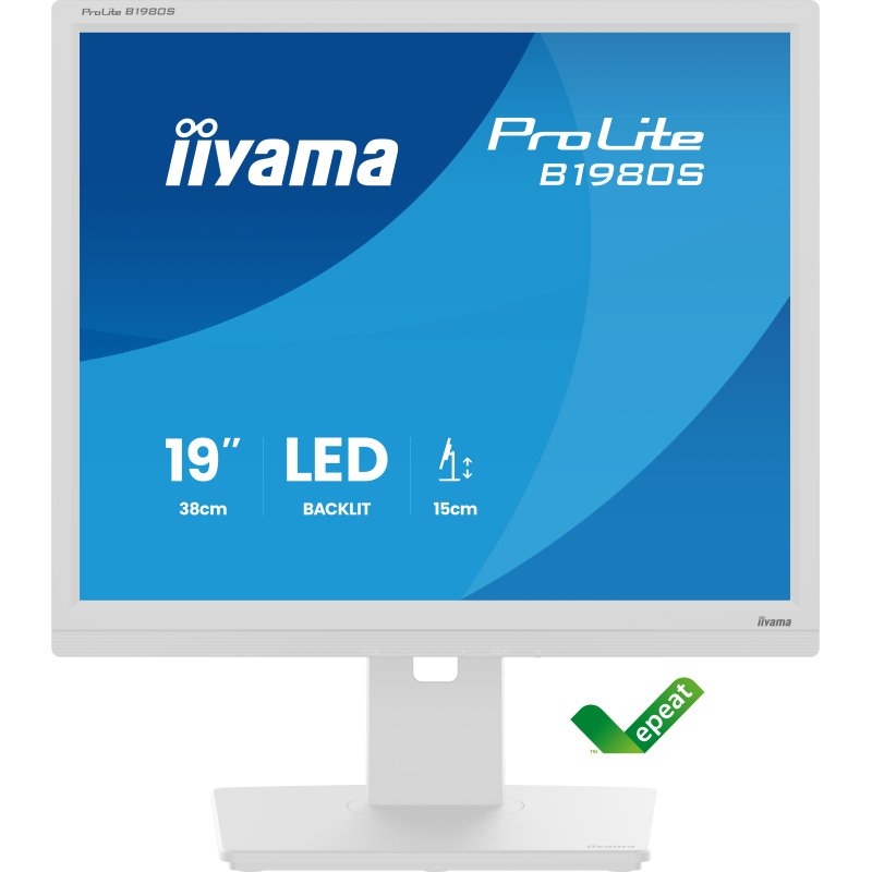 iiyama ProLite B1980S-W1 écran plat de PC 48,3 cm (19