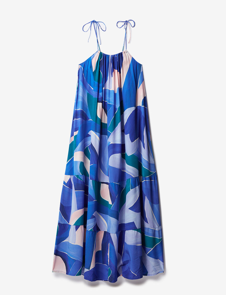 Robe - abstrait piscine bleu
