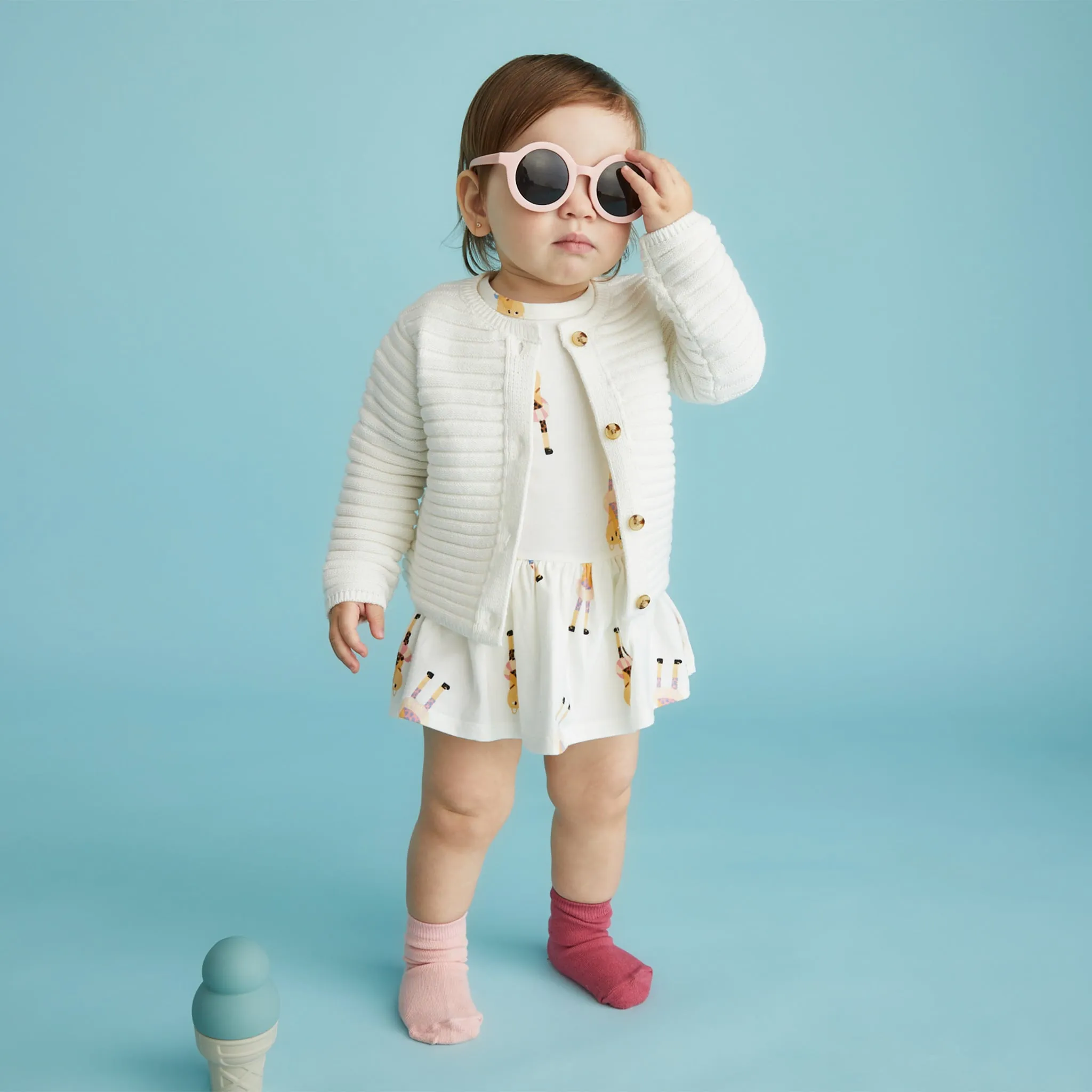 Rise Little Earthling Robe Chats 0-24mois