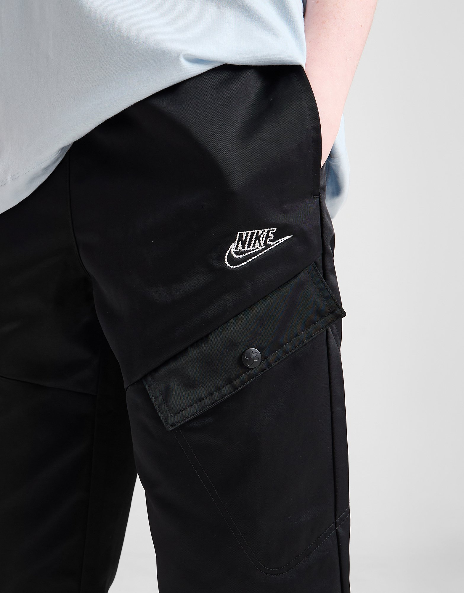 Nike Girls' Woven Wide Leg Track Pants Junior
