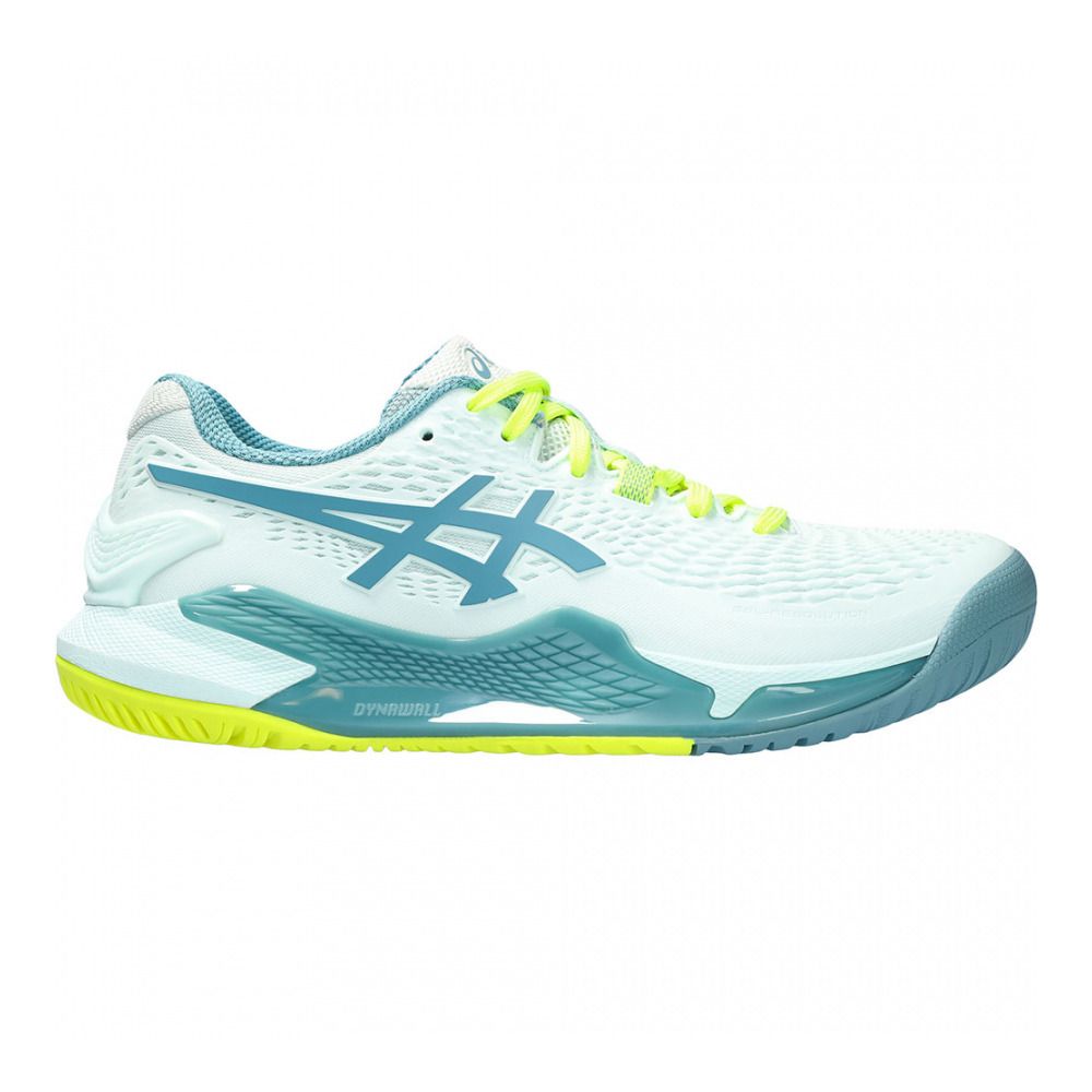 Asics GEL-RESOLUTION 9 - Chaussures de tennis Femme soothing sea/gris blue