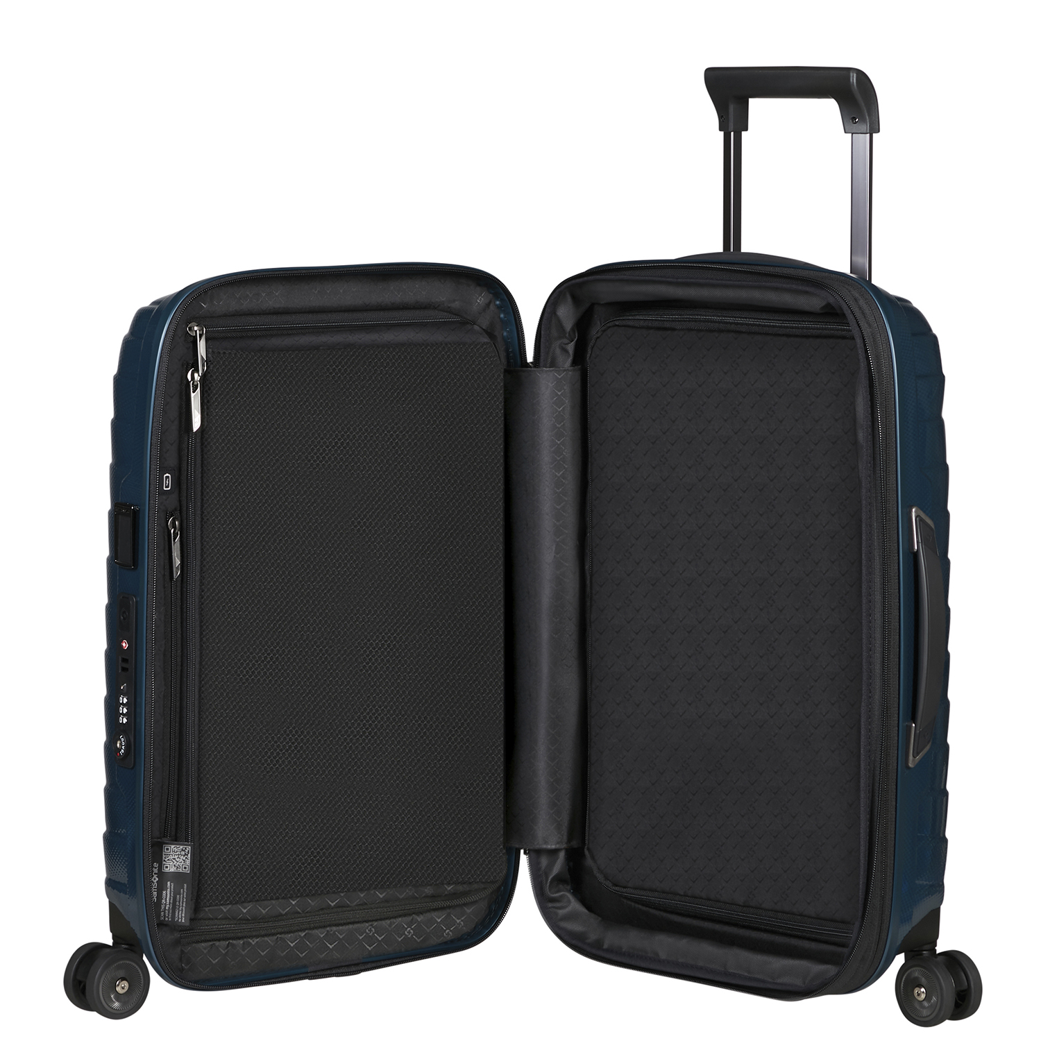 Samsonite Proxis Spinner 55/35 Expandable petrol blue